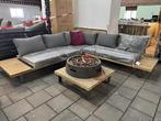 Loungeset 255x245 cm, excl. vuurhaard, Tuin en Terras, Nieuw