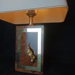 Maison Le Dauphin - Lamp - Brons, Hout, Messing, Nieuw