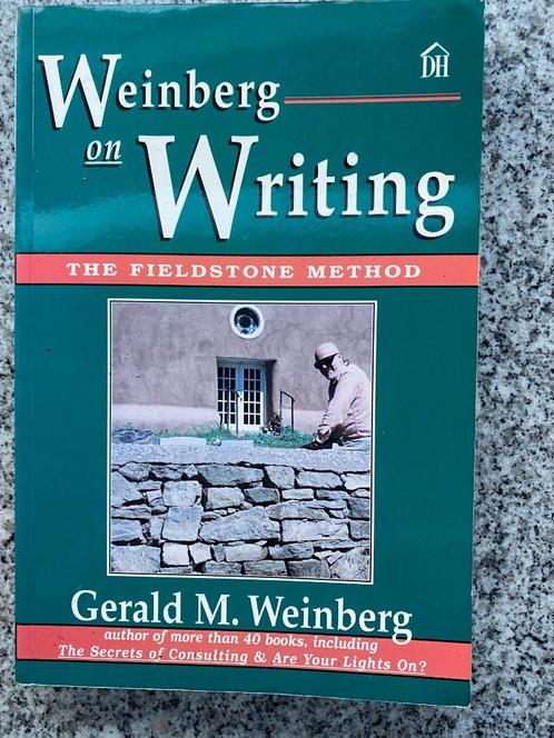 Weinberg on writing (Gerald M. Weinberg), Boeken, Studieboeken en Cursussen, Gelezen, Verzenden