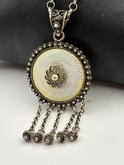 Decoratief ornament - Nederland - Hanger emaillen, Antiek en Kunst, Kunst | Designobjecten