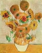 Kunstdruk Vincent Van Gogh - Sunflowers 50x70cm, Verzenden, Nieuw