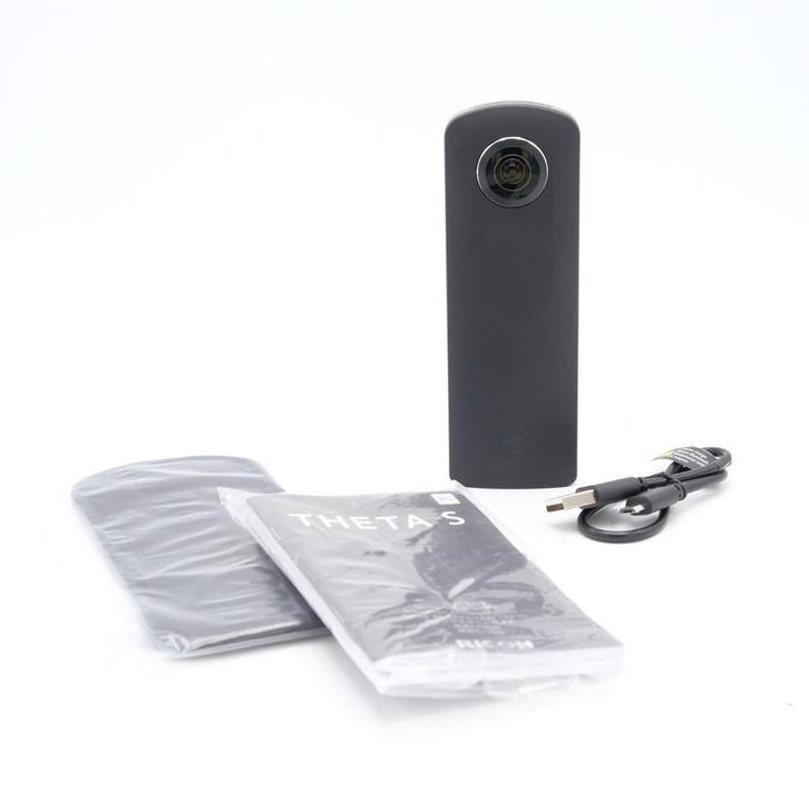 Ricoh Theta S Zwart (Demo), Audio, Tv en Foto, Fotocamera's Digitaal, Zo goed als nieuw, Ophalen of Verzenden