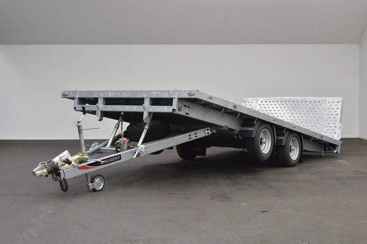Nugent TB4923H Tiltbed Machinetransporter, Auto diversen, Aanhangers en Bagagewagens, Nieuw, Ophalen of Verzenden
