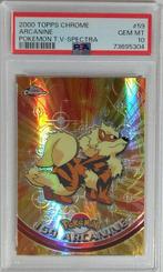 Topps - 1 Graded card - Pokémon - Arcanine - SPECTRA - PSA, Hobby en Vrije tijd, Verzamelkaartspellen | Pokémon, Nieuw
