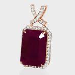 Zonder Minimumprijs - Hanger - 14 karaat Roségoud, 9,75ct, Sieraden, Tassen en Uiterlijk, Antieke sieraden
