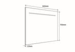DELI SPIEGEL met LED verlichting 80cm, Huis en Inrichting, Verzenden, Nieuw