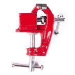 Benson Compacte mini-bankschroef - klemmend - 25 mm - rood, Ophalen of Verzenden, Nieuw