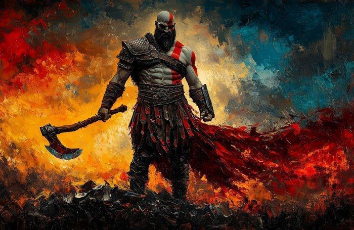 Canvas Fit - Alberto Ricardo - Kratos: El Eco de la Ira y el, Spelcomputers en Games, Spelcomputers | Overige Accessoires