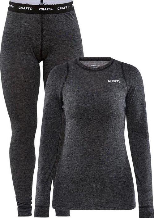 Craft Core Wool Merino Set Thermoshirt Dames - Maat XL, Sport en Fitness, Snowboarden, Nieuw, Verzenden