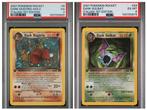 WOTC Pokémon - 2 Graded card - Dark Dugtrio Holo PSA 3 +, Hobby en Vrije tijd, Verzamelkaartspellen | Pokémon, Nieuw