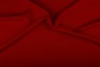 Polyester stof rood - 50m effen stof op rol, Hobby en Vrije tijd, Stoffen en Lappen, Nieuw, Verzenden