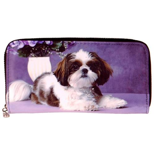 Portemonnee groot Shih Tzu NIEUW, Sieraden, Tassen en Uiterlijk, Portemonnees, Zwart, Nieuw, Ophalen of Verzenden