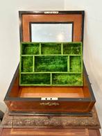 Italiana - Doos - Grote houten sieraaddoos met lade en
