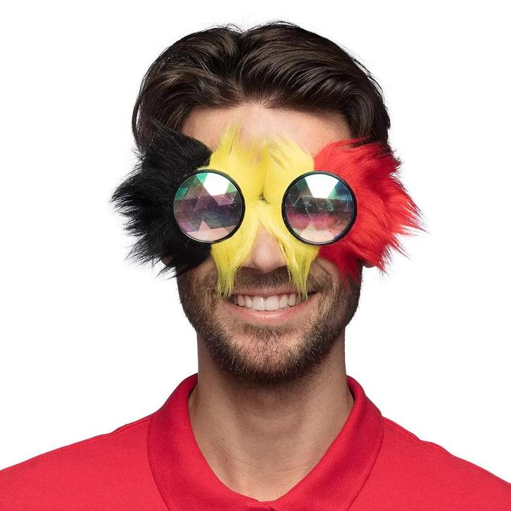 Partybril Rave België, Kleding | Dames, Carnavalskleding en Feestkleding, Nieuw, Ophalen of Verzenden