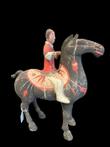 Oud-Chinees, Han-dynastie Terracotta Han paard en ruiter met