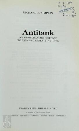 Antitank, Boeken, Taal | Overige Talen, Verzenden