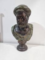 sculptuur, Archita, filosofo - 63 cm - Brons, Antiek en Kunst, Antiek | Keramiek en Aardewerk