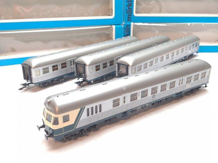 Märklin H0 - 4158/4159/4160 - Modeltrein personenwagen (4) -, Hobby en Vrije tijd, Modeltreinen | H0