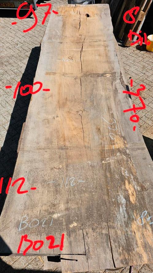 Grote, massieve planken Uniek breed! Tot 135cm breed, Doe-het-zelf en Verbouw, Hout en Planken, Overige houtsoorten, 300 cm of meer