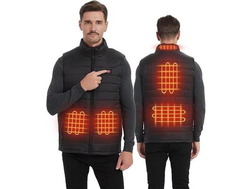 Elysium - Verwarmde bodywarmer - 3 Standen - USB Oplaadbaar, Huis en Inrichting, Woonaccessoires | Overige, Nieuw, Verzenden