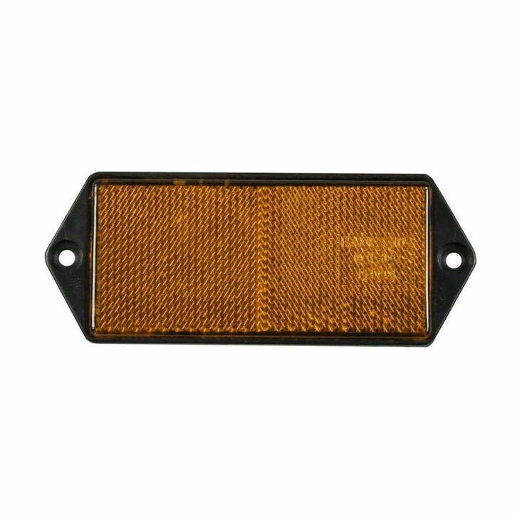 Benson Rechthoekige aanhangerreflector - 105 x 40 mm - or..., Auto diversen, Aanhangwagen-onderdelen, Nieuw, Ophalen of Verzenden