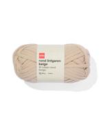 HEMA Rond lintgaren beige 100gram 45meter, Verzenden, Nieuw