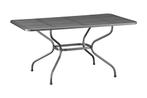 Kettler strekmetaal tafel 145x90 cm., Tuin en Terras, Tuintafels, Verzenden, Nieuw, Rond, Overige materialen