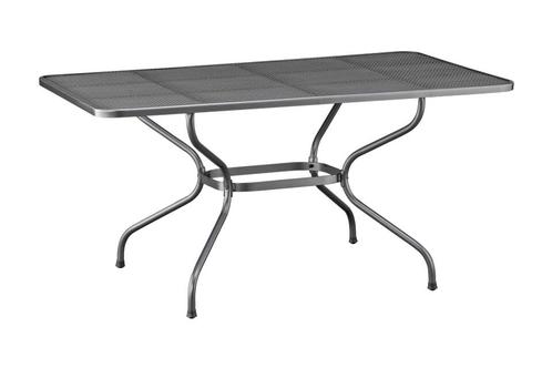 Kettler strekmetaal tafel 145x90 cm., Tuin en Terras, Tuintafels, Nieuw, Overige materialen, Rond, Verzenden