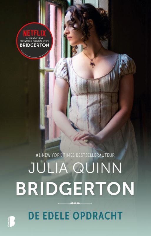 De edele opdracht / Bridgerton / 7 9789022593455 Julia Quinn, Boeken, Romans, Gelezen, Verzenden