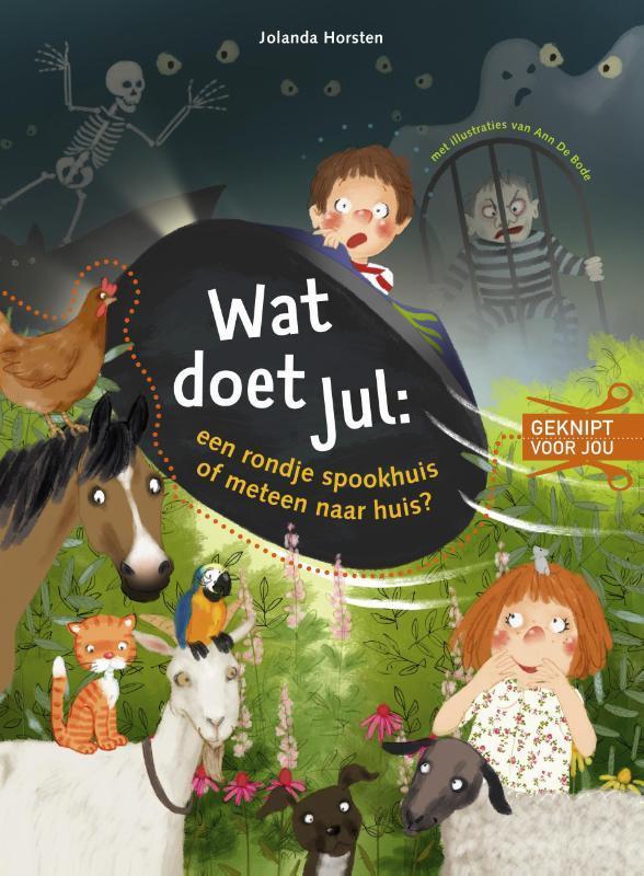 Wat doet Jul: een rondje spookhuis of meteen naar huis? /, Boeken, Kinderboeken | Jeugd | onder 10 jaar, Gelezen, Verzenden