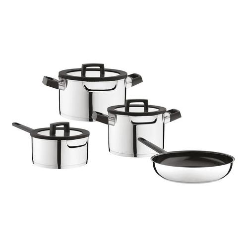 7 Delige Downdraft Pannenset Essentials Uqonic - Berghoff, Huis en Inrichting, Keuken | Potten en Pannen, Verzenden