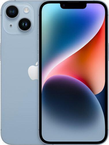 nieuwstaat Apple iPhone 14 blauw 128GB + nieuwe accu 100%..., Telecommunicatie, Mobiele telefoons | Apple iPhone, Nieuw, Verzenden