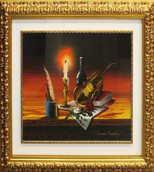 Romano Mussolini (1927-2006) - Natura Morta, Antiek en Kunst, Kunst | Schilderijen | Modern