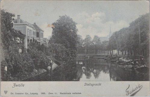 ZWOLLE - Stadsgracht, Verzamelen, Ansichtkaarten | Nederland, Verzenden