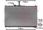 RADIATOR VOOR HYUNDAI H-1 2007-2014 253104H500, Ophalen of Verzenden, Nieuw