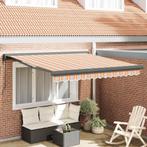 vidaXL Inklapbaar Zonnescherm Multikleur 350 x 250 cm Stof,, Tuin en Terras, Zonneschermen, Verzenden, Nieuw