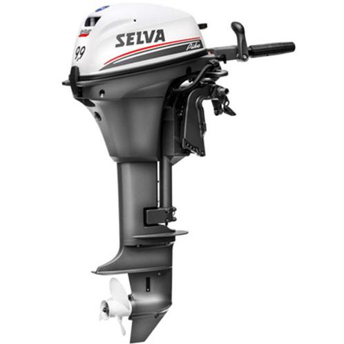 Selva   9,9 Pk Pike Elektr 4-takt Langstaart, Watersport en Boten, Bootonderdelen, Nieuw, Zeilboot of Motorboot, Ophalen of Verzenden