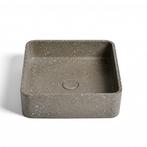 Waskom Ideavit Idea.Zoe 39x39x12 cm Vierkant Terrazzo, Doe-het-zelf en Verbouw, Sanitair, Ophalen of Verzenden, Nieuw