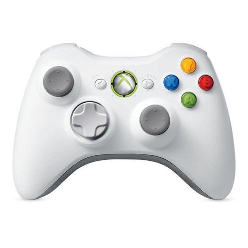 Xbox 360 draadloze controller wit origineel, Spelcomputers en Games, Spelcomputers | Xbox | Accessoires, Verzenden
