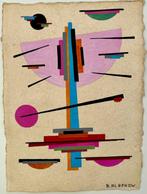 Boris Alepkow (XX-XX) - Suprématisme Avant Garde Russe