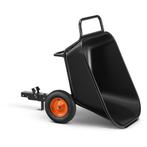 Aanhanger voor zitmaaier - kiepkar - 350L - tot 300 kg, Ophalen of Verzenden, Nieuw