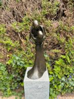 Bronzen Dansend Liefdespaar - Tuinbeeld - Interieur, Verzenden, Nieuw, Metaal, Mensenbeeld