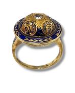 Ring - 14 karaat Geel goud, Antieke Victoriaanse geelgouden, Sieraden, Tassen en Uiterlijk, Ringen, Nieuw