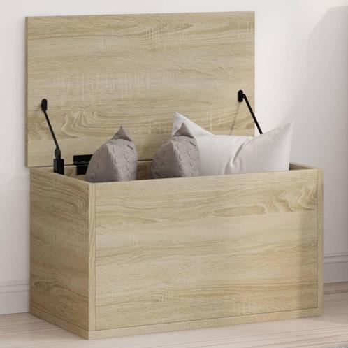 vidaXL Opbergbox 60x35x35 cm bewerkt hout sonoma, Huis en Inrichting, Woonaccessoires | Kisten, Nieuw, Verzenden
