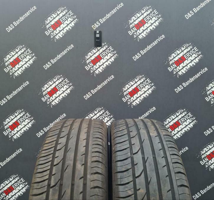 215-60-16 Continental Premium Contact 2 95H, Auto-onderdelen, Banden en Velgen, 16 inch, Zomerbanden, 215 mm, Personenwagen, Gebruikt