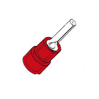 Adereindhuls | Velleman | Rood (0.5 - 1.0 mm², 10 stuks), Doe-het-zelf en Verbouw, Elektra en Kabels, Nieuw, Verzenden
