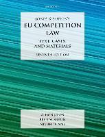 Jones  Sufrins EU Competition Law 9780198824657, Boeken, Schoolboeken, Zo goed als nieuw, Verzenden
