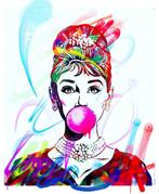 Utopia - Audrey Hepburn with Bubble Gum