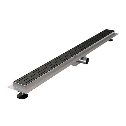 Douchegoot Brauer StanDrain 100x7 cm Zwart Vloerflens, Doe-het-zelf en Verbouw, Sanitair, Douche, Nieuw, Ophalen of Verzenden