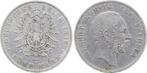 Duitsland 5 Mark Sachsen Albert 1876 E fast ss J 122 Albe..., Postzegels en Munten, Verzenden